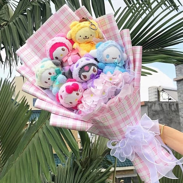 VARIETY OF PLUSH BOUQUETS!!!