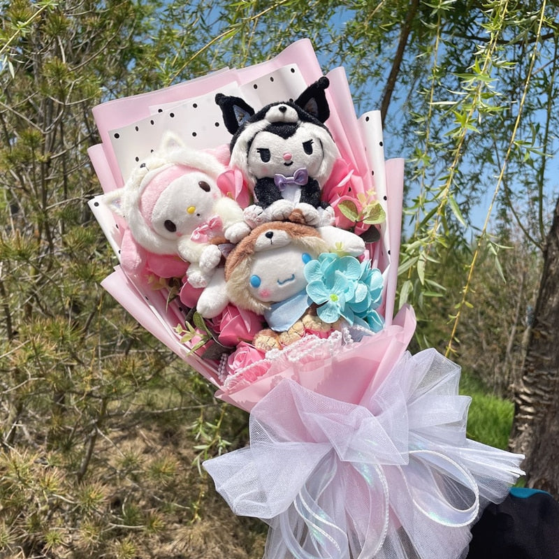 VARIETY OF PLUSH BOUQUETS!!!