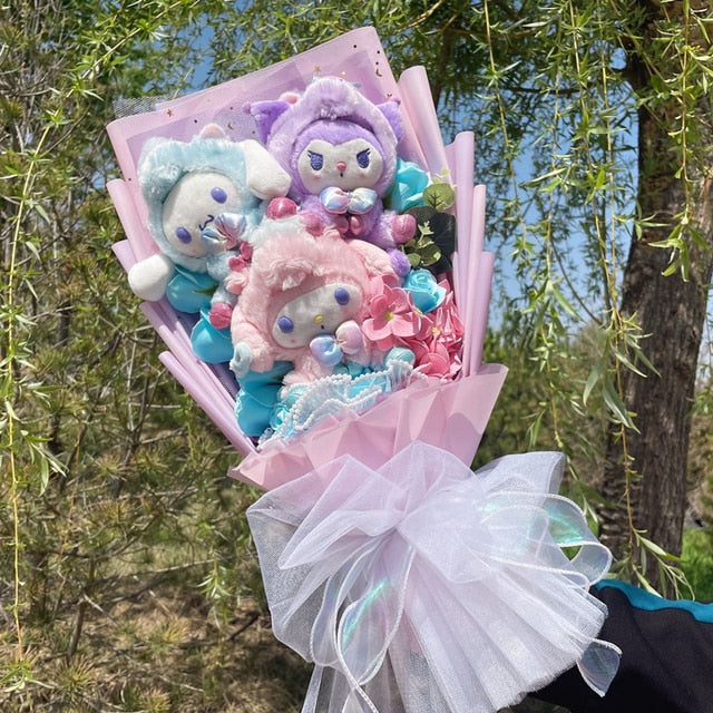 VARIETY OF PLUSH BOUQUETS!!!