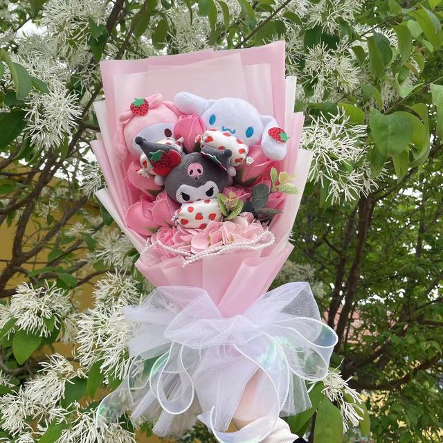 VARIETY OF PLUSH BOUQUETS!!!